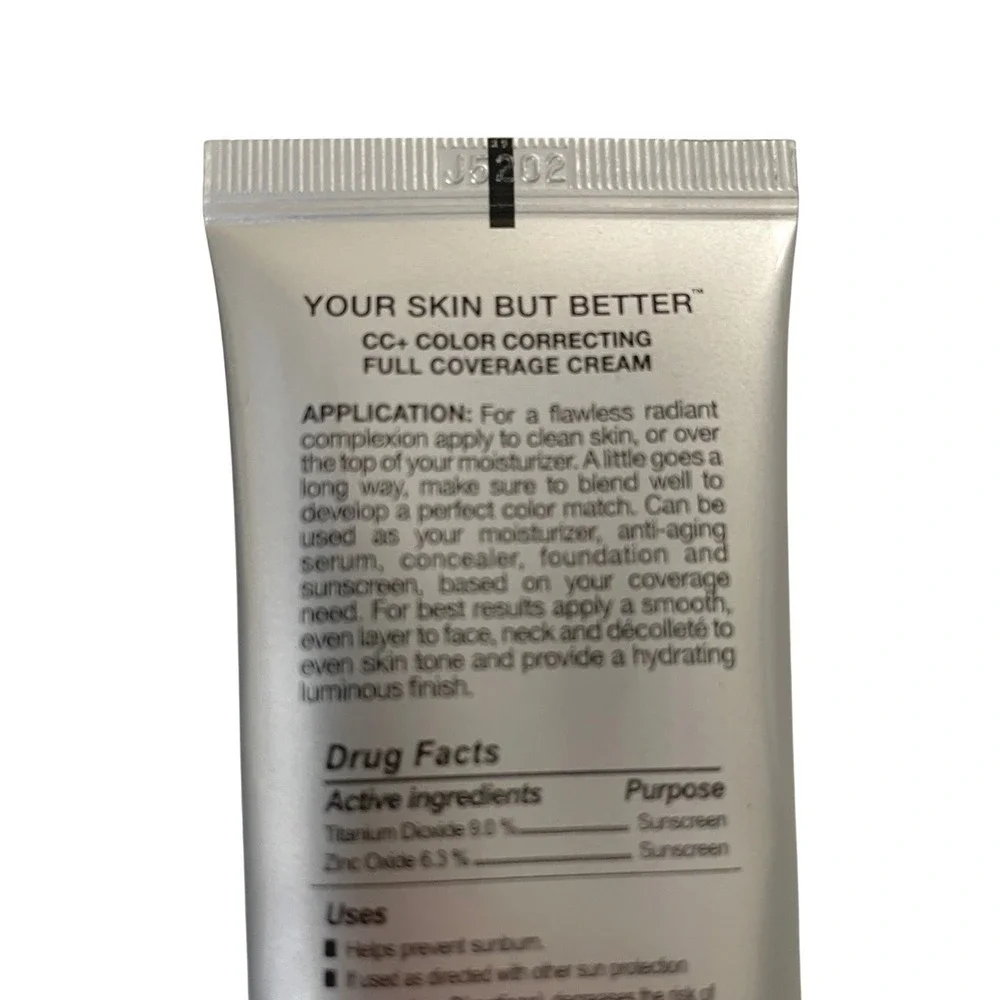 NEW IT Cosmetics Your Skin But Better 2.53 fl oz CC+ Full Coverage Cream LIGHT